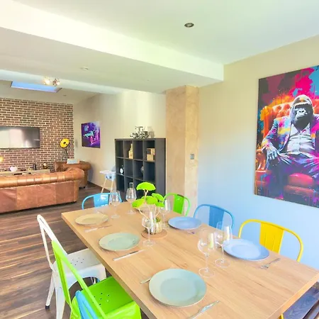 L'atelier Industriel - Cinema - Jardin - 5 Pers * أميا